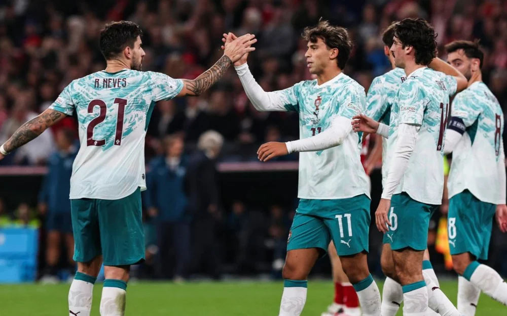 Portugal vence a Dinamarca en la Nations League sin Cristiano Ronaldo