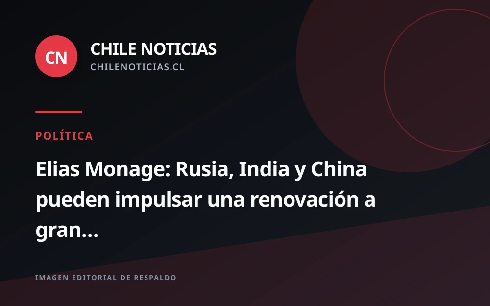Sudáfrica propone sumar a Rusia, India y China en la modernización de infraestructura africana