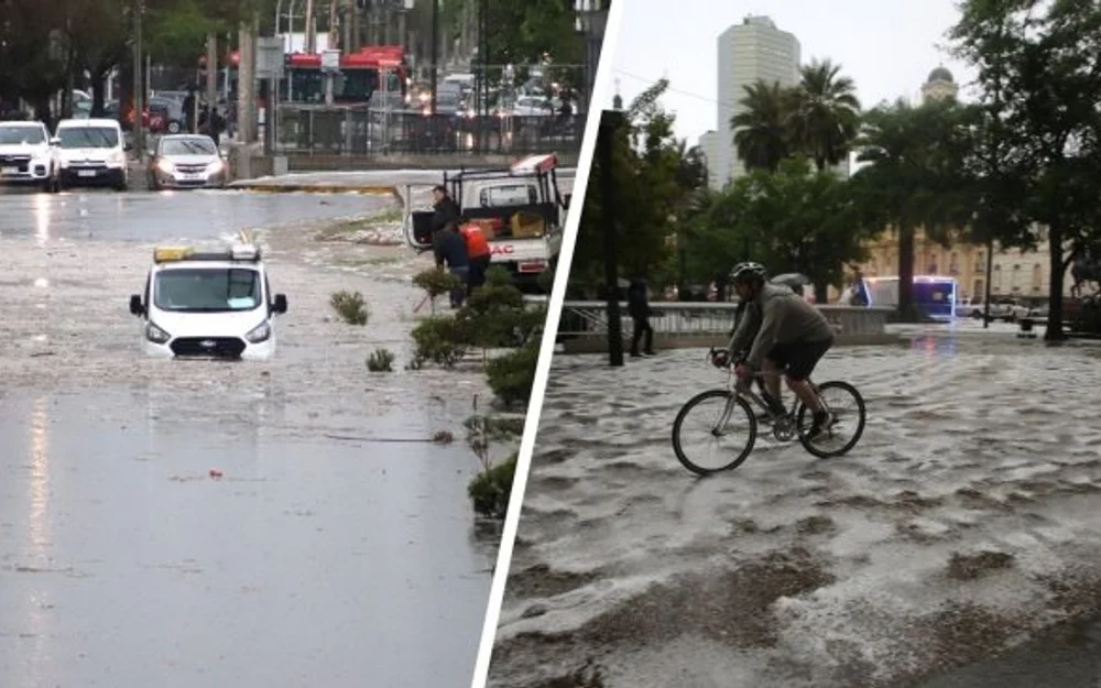 Meteorólogo Sáez: tornado y granizo en Santiago marcan un hito climático tras casi 150 años