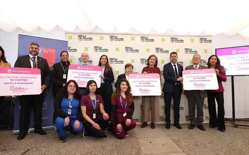 Minsal refuerza llamado a la detección precoz del cáncer de mama en La Florida