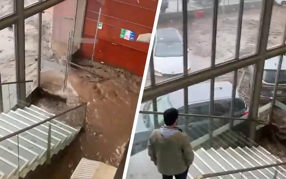 Comunidad de la U. Los Andes permanece en el campus y sin horario definido de salida