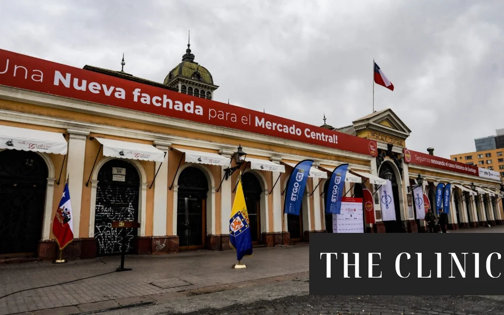 Mercado Central de Santiago inicia recuperación de su fachada patrimonial