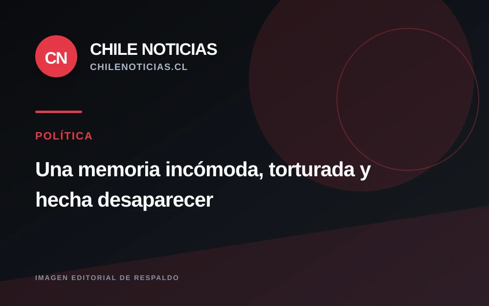 Memorias perseguidas: el silencio como archivo de la represión