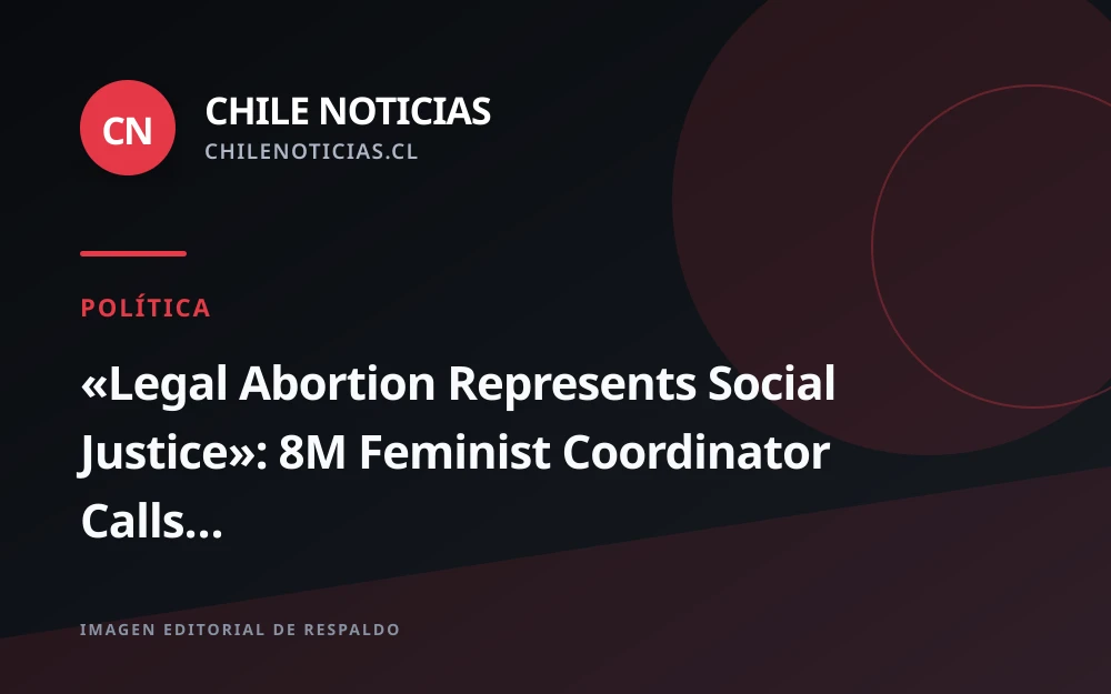 Coordinadora Feminista 8M convoca a pañuelazo nacional por aborto legal este 28 de septiembre