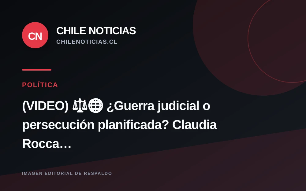Abogada Claudia Rocca analiza el lawfare como herramienta de guerra híbrida en América Latina