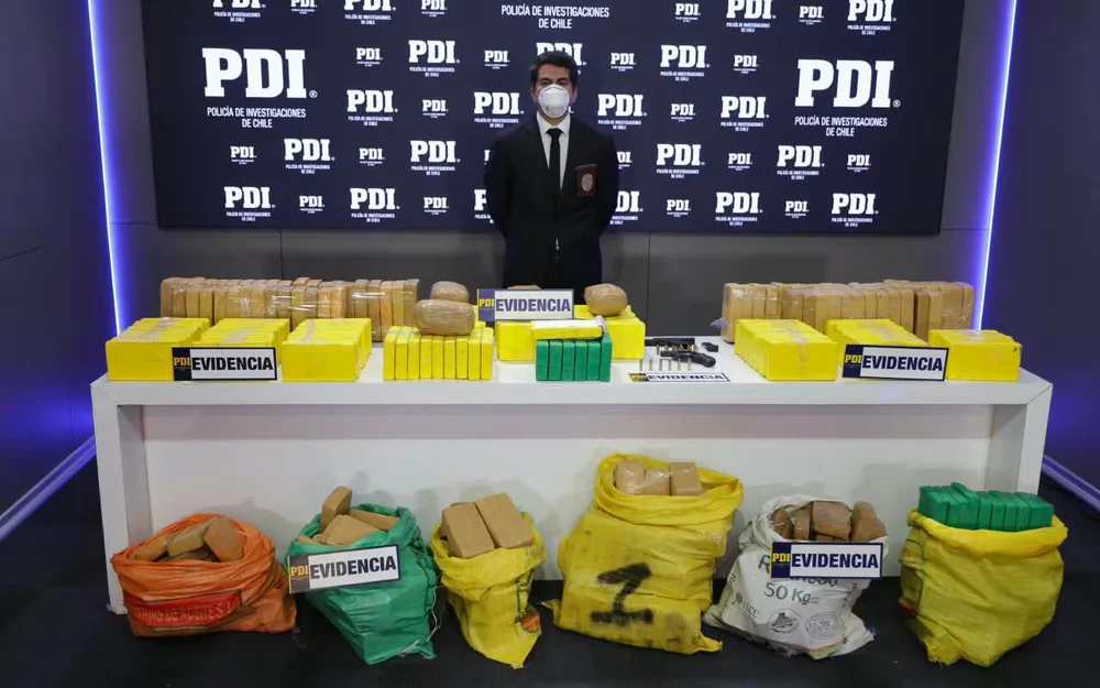 PDI intercepta caravana con 977 kilos de droga en Atacama y Coquimbo: cuatro detenidos