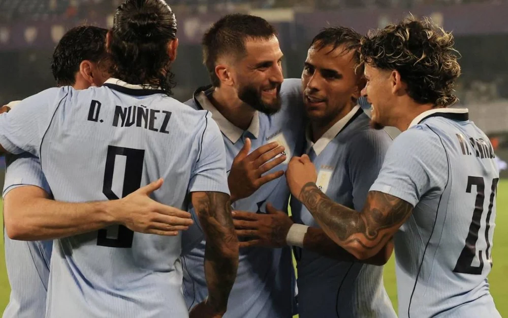 Uruguay cierra su gira por Asia con goleada sobre India