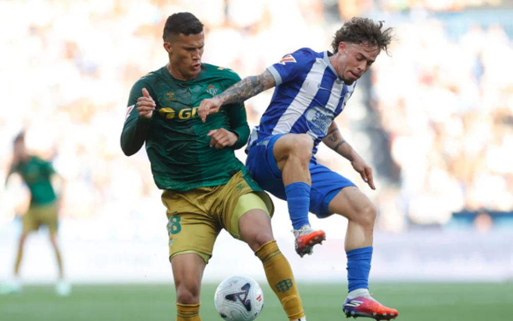 Betis de Pellegrini empata 1-1 con Deportivo La Coruña y frena su racha en La Liga