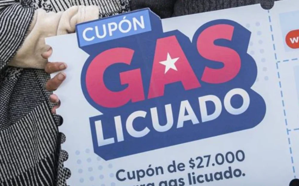 Gobierno reporta 4,8 millones de hogares que usaron el cupón de gas licuado