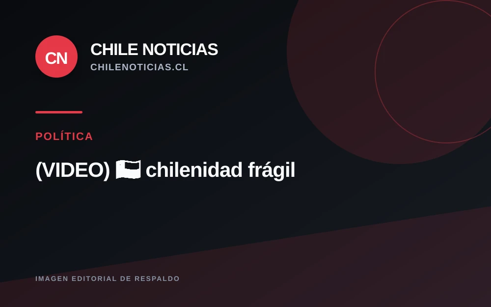 El Ciudadano publica video sobre la fragilidad de la identidad chilena