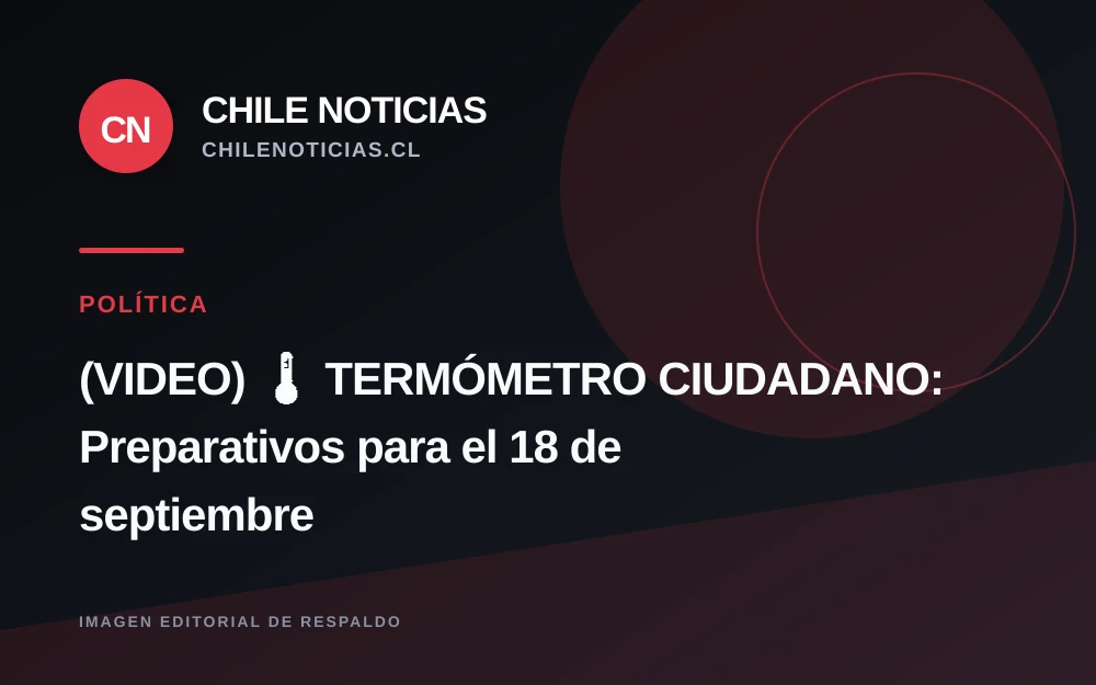 Consulta ciudadana indaga cómo los chilenos planean celebrar las Fiestas Patrias