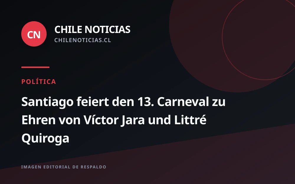 Carnaval en Lo Espejo rendirá homenaje a Víctor Jara y Littré Quiroga por decimotercer año