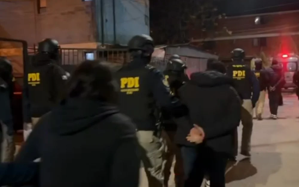 Operación La Purga desarticula banda con sicarios extranjeros en Rancagua: 21 detenidos