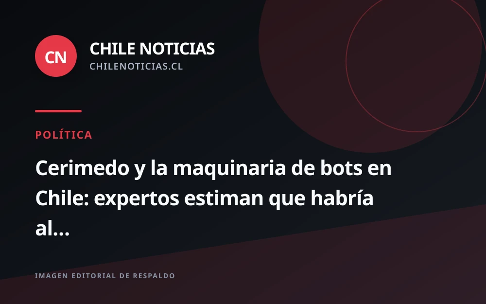 Expertos detectan al menos 1.300 cuentas automatizadas en la pasada campaña presidencial chilena