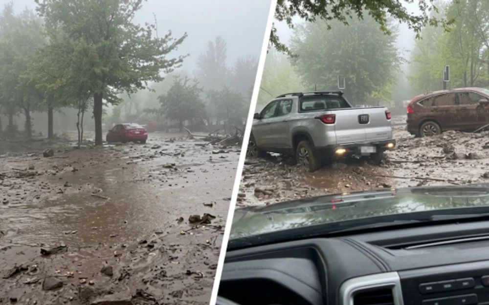 DMC vincula a remoción en masa el arrastre de vehículos en San Carlos de Apoquindo