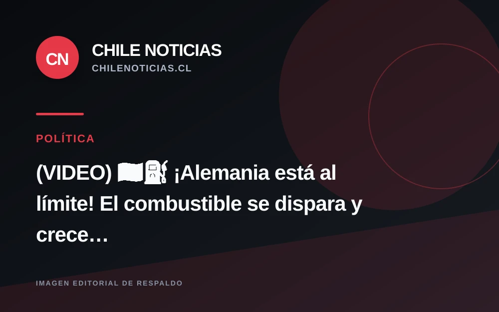 Alemania enfrenta descontento ciudadano por el alza en los precios de los combustibles