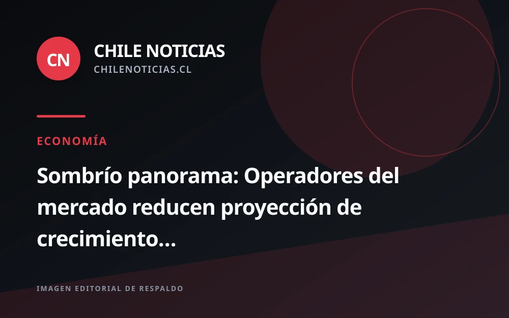 Mercado ajusta proyecciones: inflación sube a 4,4% y crecimiento del PIB baja a 0,7% para este año