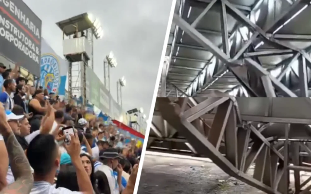 Brusque y Paysandu: partido de la Serie C brasileña se suspendió por los saltos de la barra visitante
