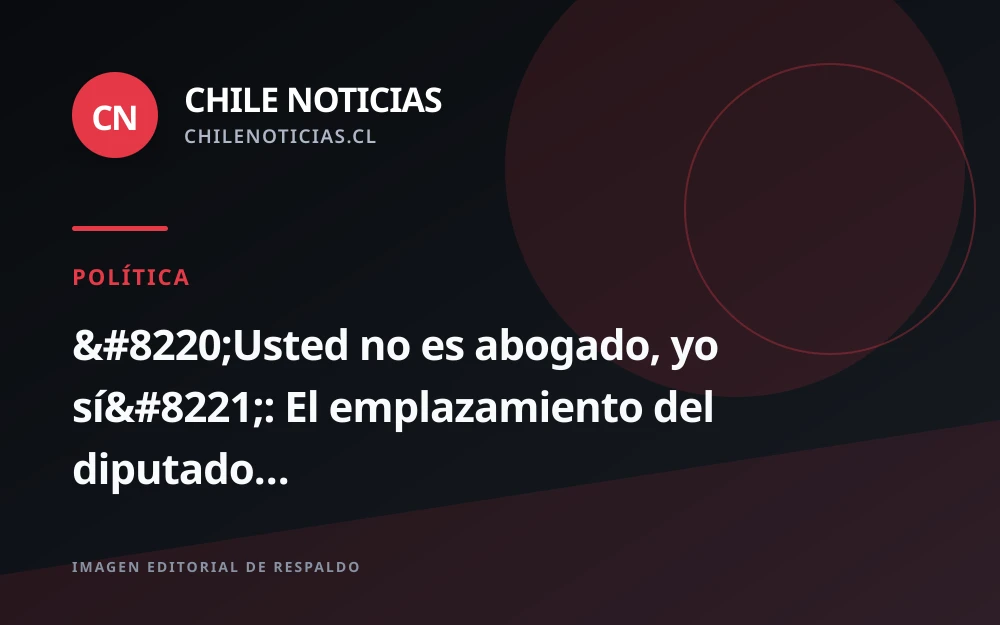 Canciller Pérez Mackenna admite en interpelación que el Escudo de las Américas no es un tratado vinculante