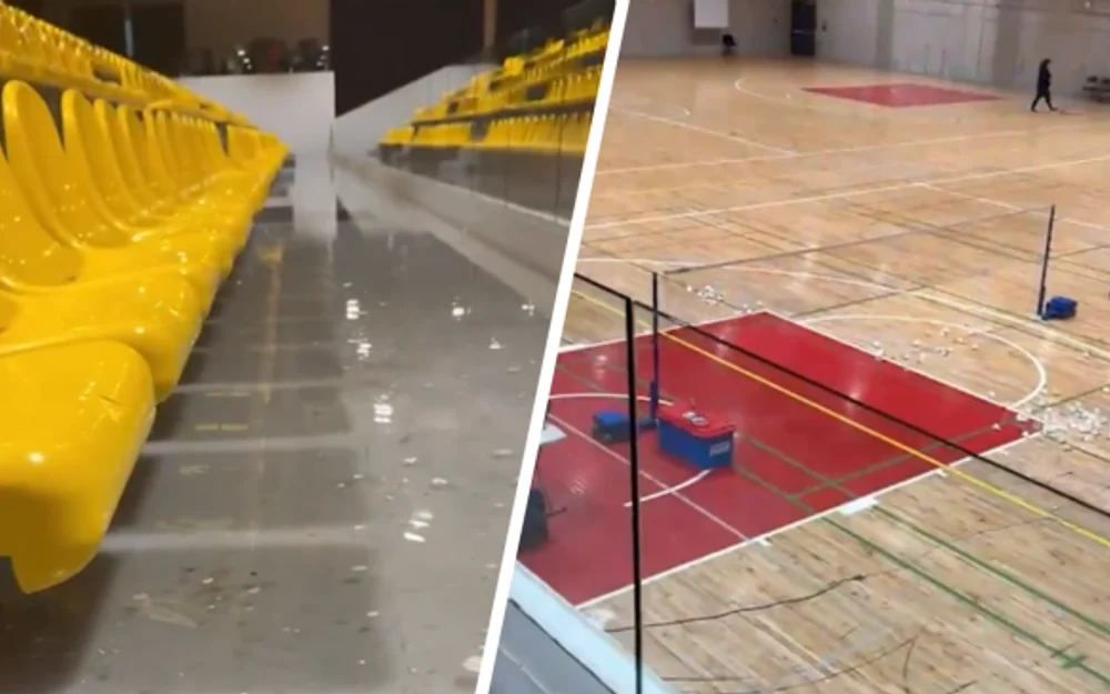 Filtraciones de agua afectan al Centro de Entrenamiento Paralímpico en el Estadio Nacional