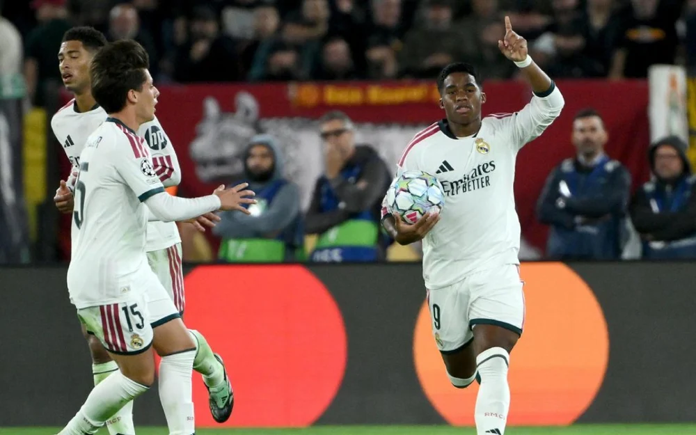 Real Madrid remonta ante Roma en la Champions