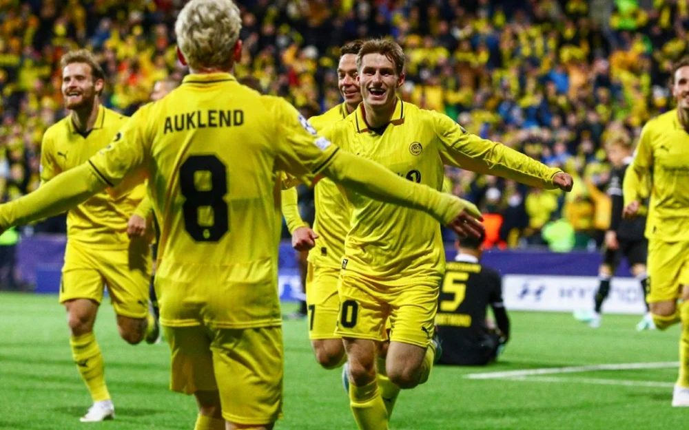 Bodo/Glimt da el golpe en la Champions y vence al Borussia Dortmund