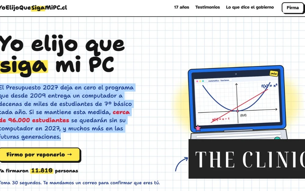Frente Amplio lanza plataforma para exigir la continuidad de "Yo Elijo mi PC"