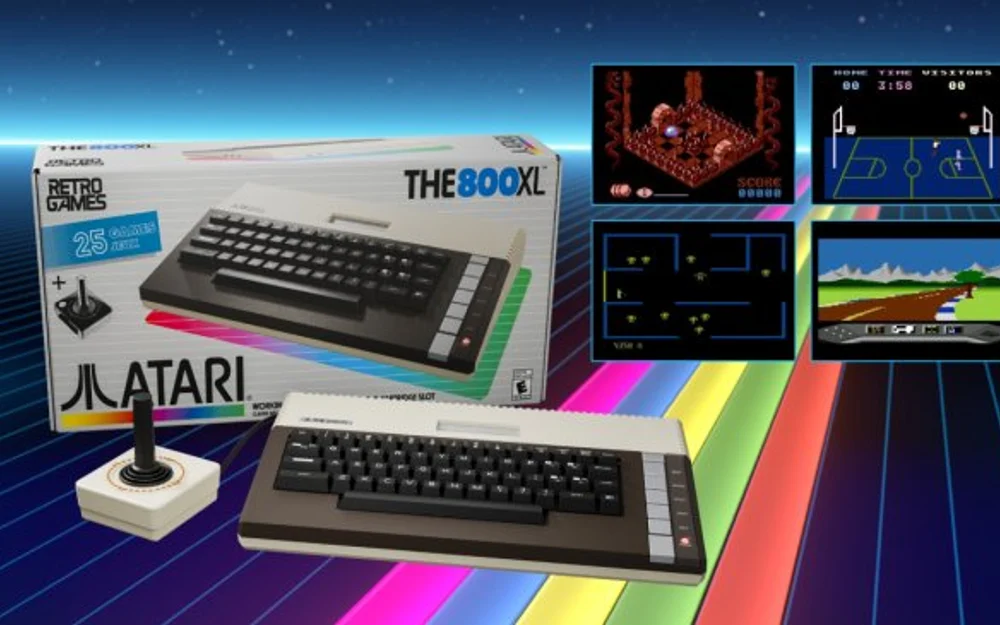 Atari revive el 800XL: consola con teclado funcional, HDMI y lector de cartuchos llegará en abril de 2027