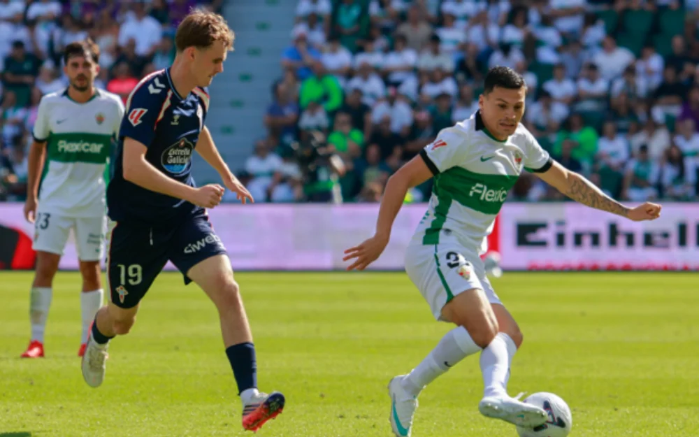 Elche de Lucas Cepeda iguala sin goles con Celta y sigue en la parte baja de La Liga