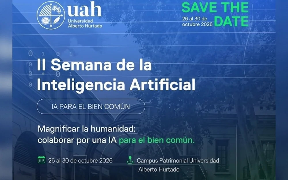 Universidad Alberto Hurtado convoca a su segunda Semana de la Inteligencia Artificial