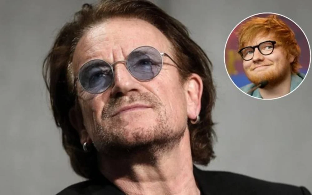 Bono recuerda el reparo de Ed Sheeran: "¿No vas a meterme en temas políticos, verdad?"