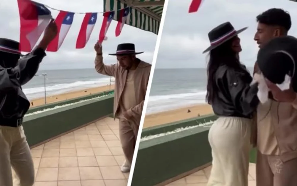 Mauricio Isla y Emily Matute celebran Fiestas Patrias bailando cueca