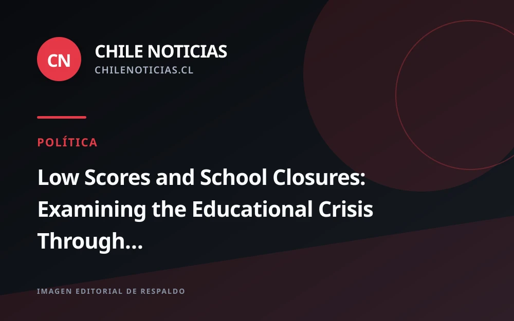 Bajos puntajes en PISA 2026 reavivan el debate sobre la crisis educativa en Chile