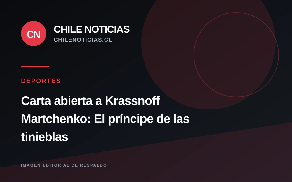 Dago Pérez Videla responde con carta abierta a Krassnoff Martchenko