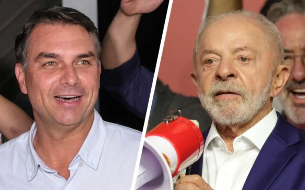 Flávio Bolsonaro supera a Lula en primera vuelta y fuerza balotaje en Brasil