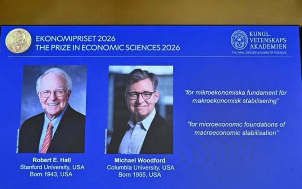 Nobel de Economía 2026: Hall y Woodford ganan por modelos que guían a bancos centrales