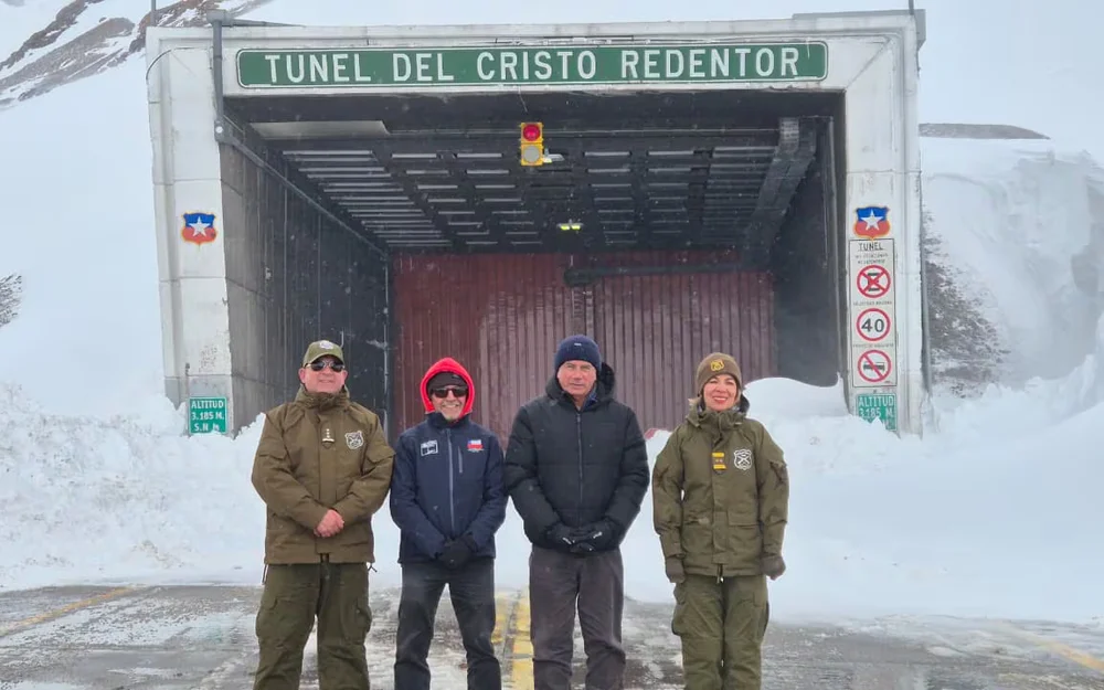 Cristo Redentor cierra el sábado y el domingo solo permite carga hacia Argentina