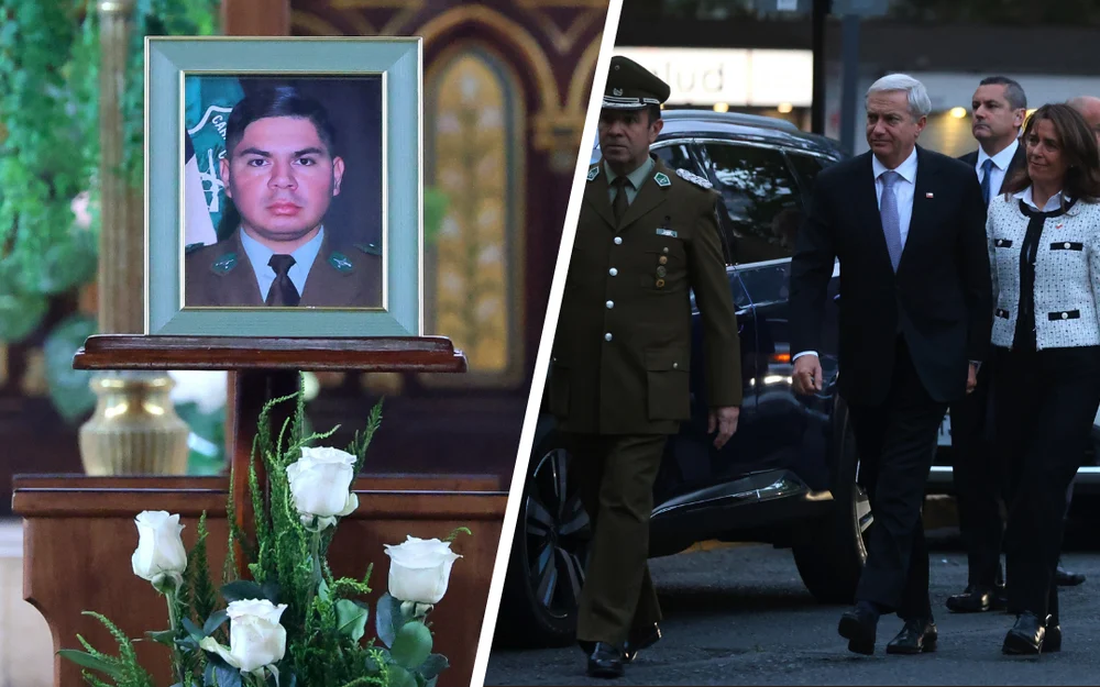José Antonio Kast se presenta en el velorio del carabinero muerto en Lo Espejo