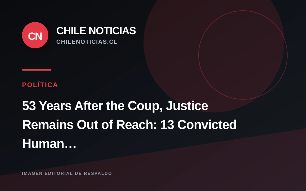 A 53 años del Golpe, 13 condenados por crímenes de lesa humanidad siguen prófugos