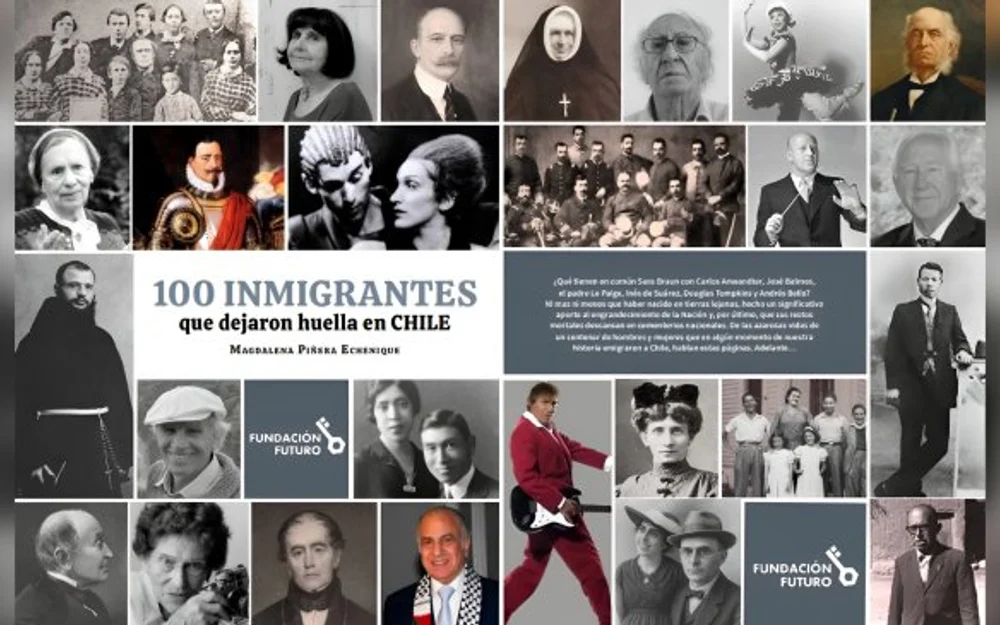 Fundación Futuro libera libro sobre 100 inmigrantes que marcaron Chile