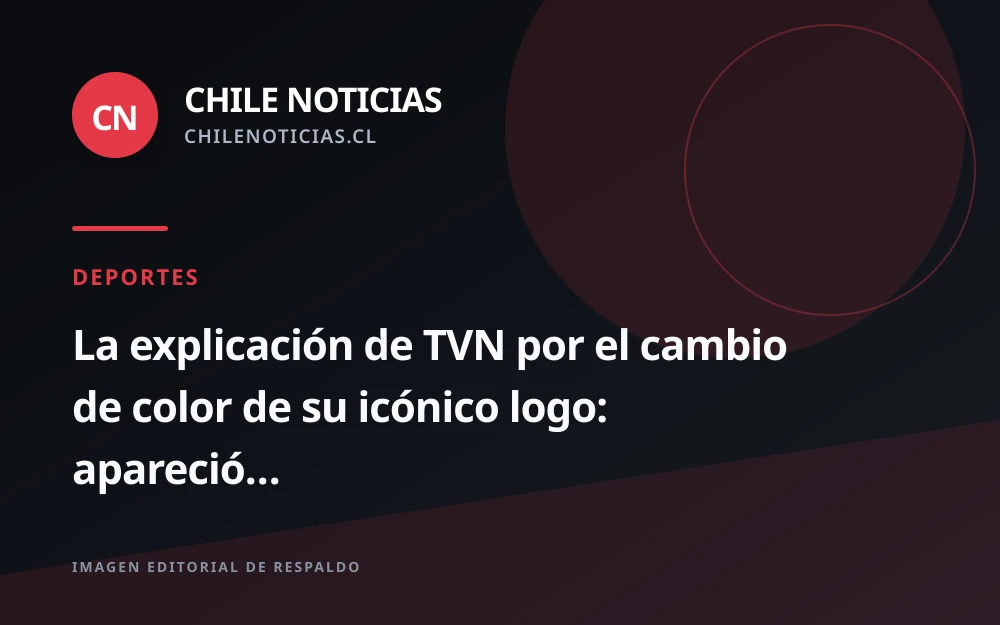 TVN renueva su sitio web con fondo azul y aclara que el rojo sigue en su identidad