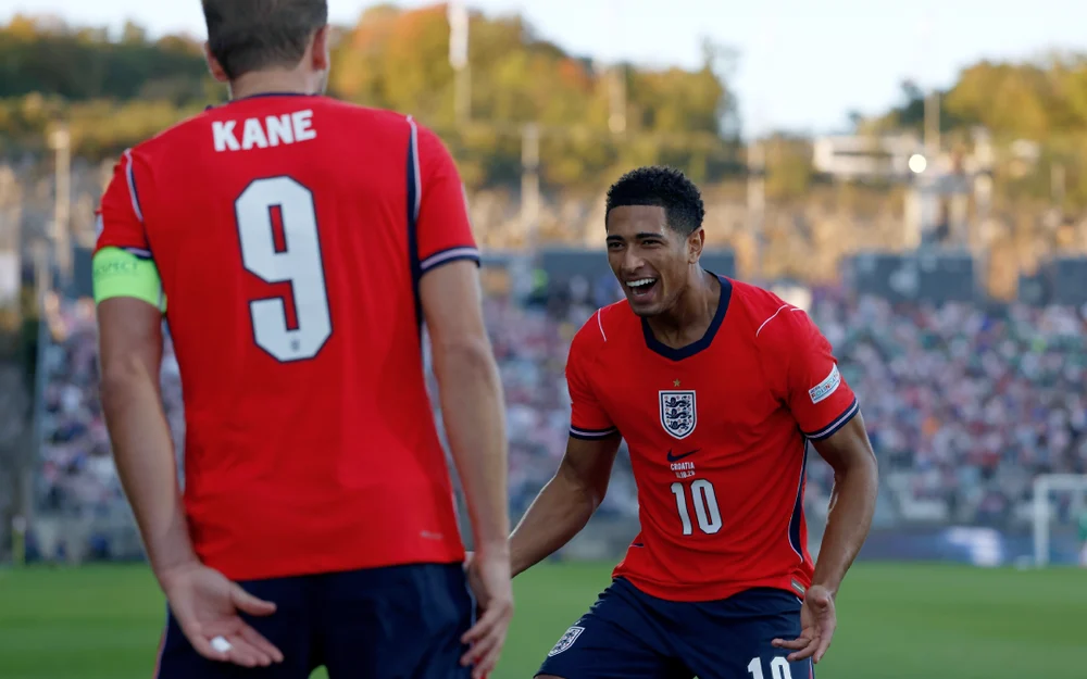 Inglaterra destroza a Croacia 0-7 como visitante en la Nations League