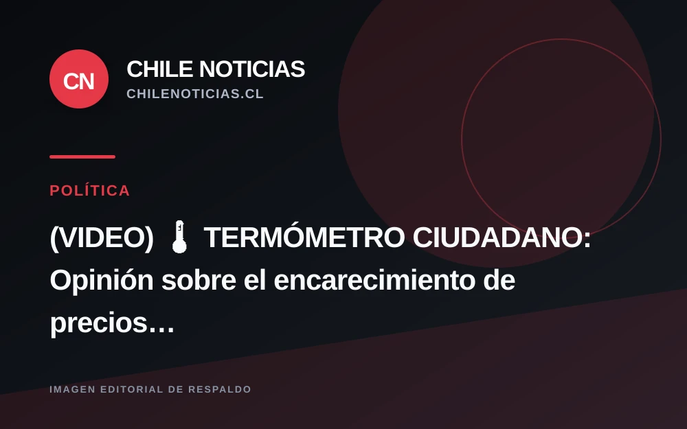 Termómetro ciudadano: cómo perciben los chilenos el alza de precios para las Fiestas Patrias