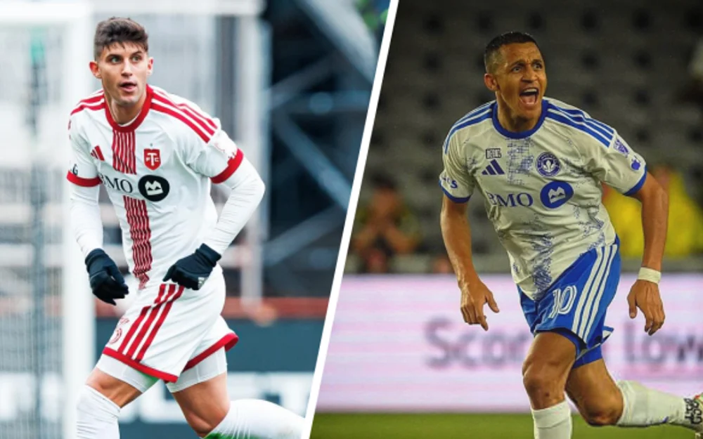 Toronto FC y CF Montréal chocan en la MLS con Kuscevic y Alexis Sánchez en cancha