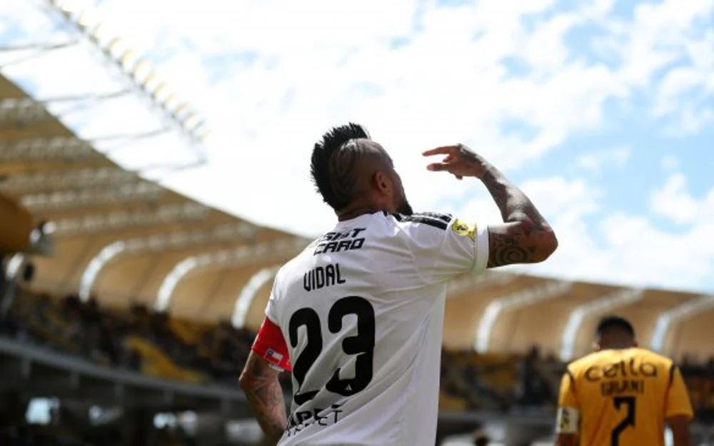 Vidal descontó para Colo Colo con un derechazo al ángulo ante Coquimbo Unido