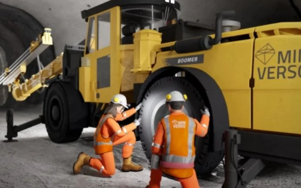 Gemelos digitales y realidad virtual llegan a la minería para entrenar sin exponer a los trabajadores