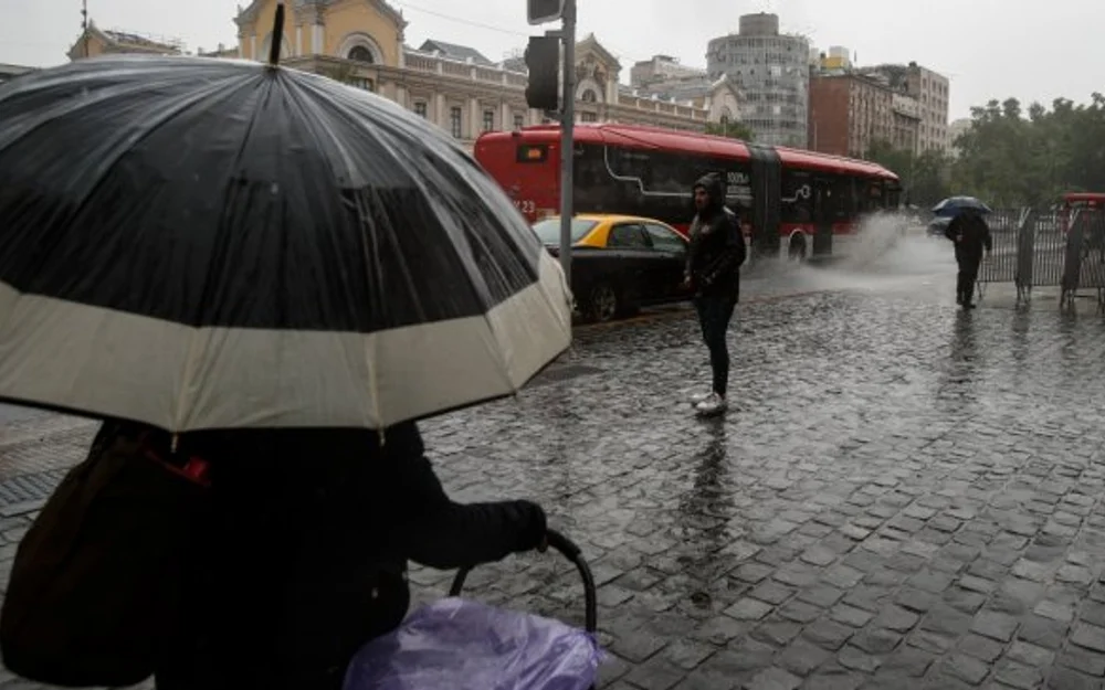 Intensa lluvia en la zona central genera preocupación