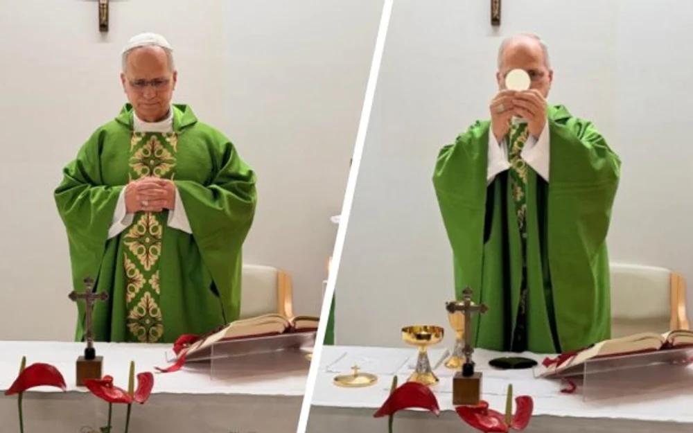Vaticano difunde las primeras imágenes de León XIV tras cirugía de pulmón