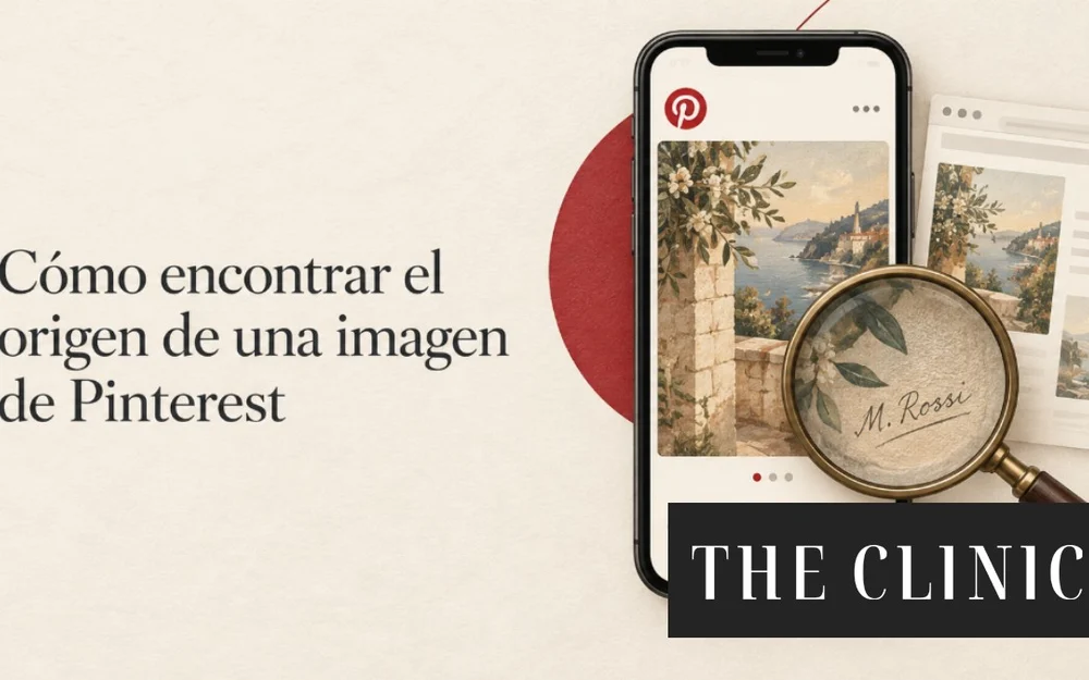 Cómo rastrear el origen de una imagen guardada en Pinterest